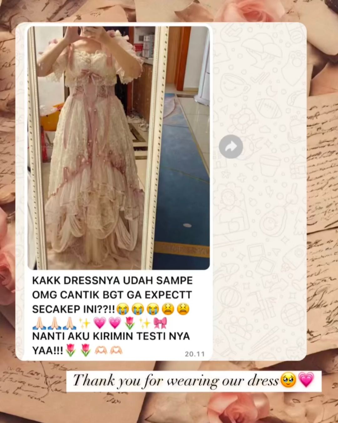 Testimoni Pelanggan Rinn Dress 7
